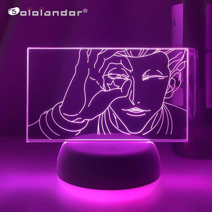 Hisoka Face 3D Lamp