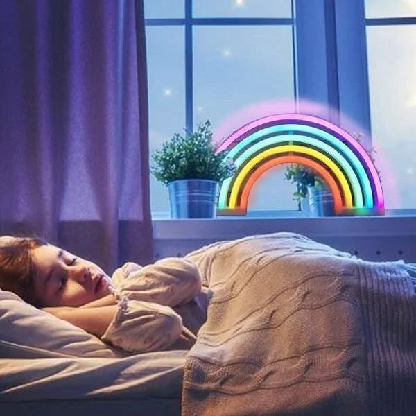 LED Rainbow Light Lamp For Decor