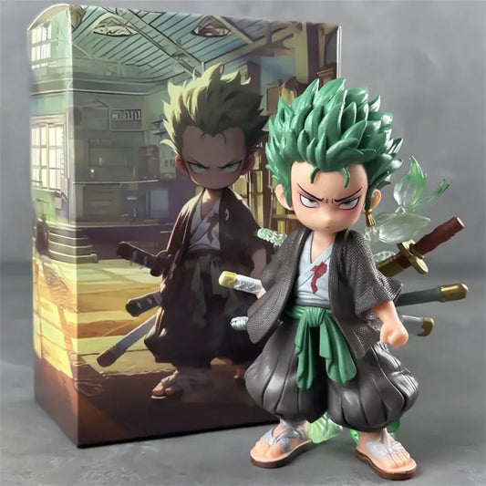 Zoro One-Piece Action Figure PVC Anime Model Collection Toy