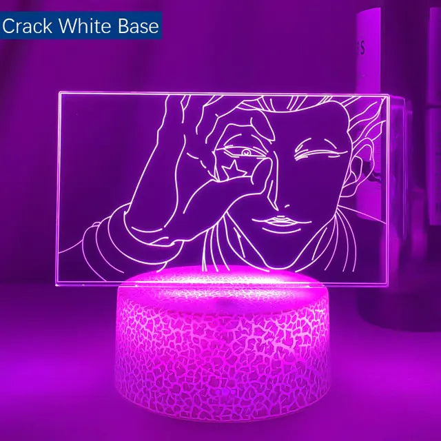 Hisoka Face 3D Lamp