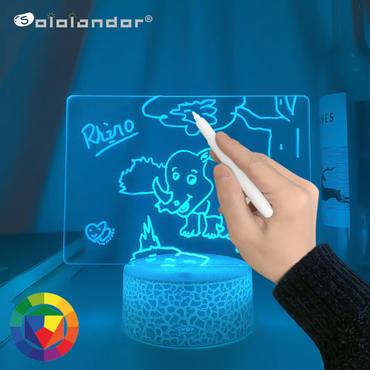 Rewritable Night Light