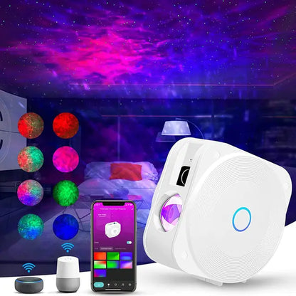 Smart Galaxy Projector: Colorful Starry Sky