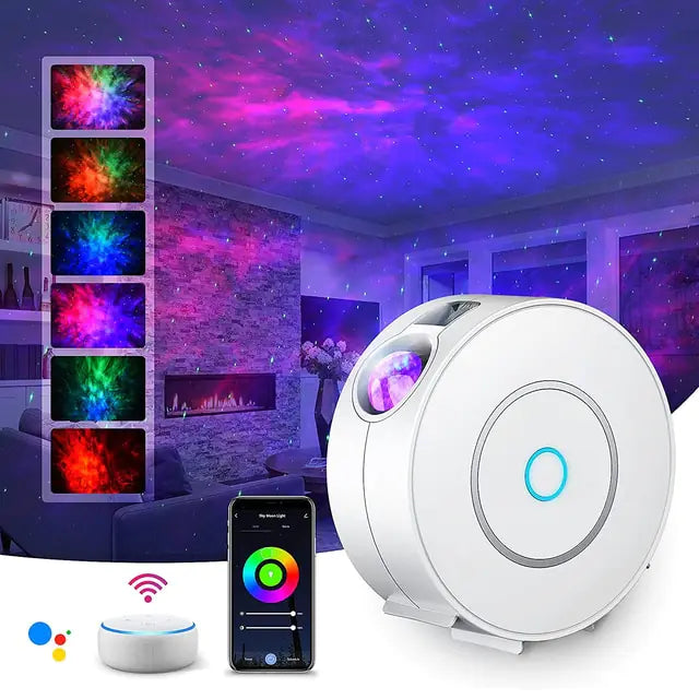 Smart Galaxy Projector: Colorful Starry Sky