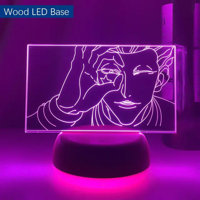 Hisoka Face 3D Lamp